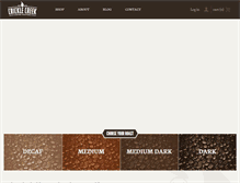 Tablet Screenshot of cricklecreekcoffee.com